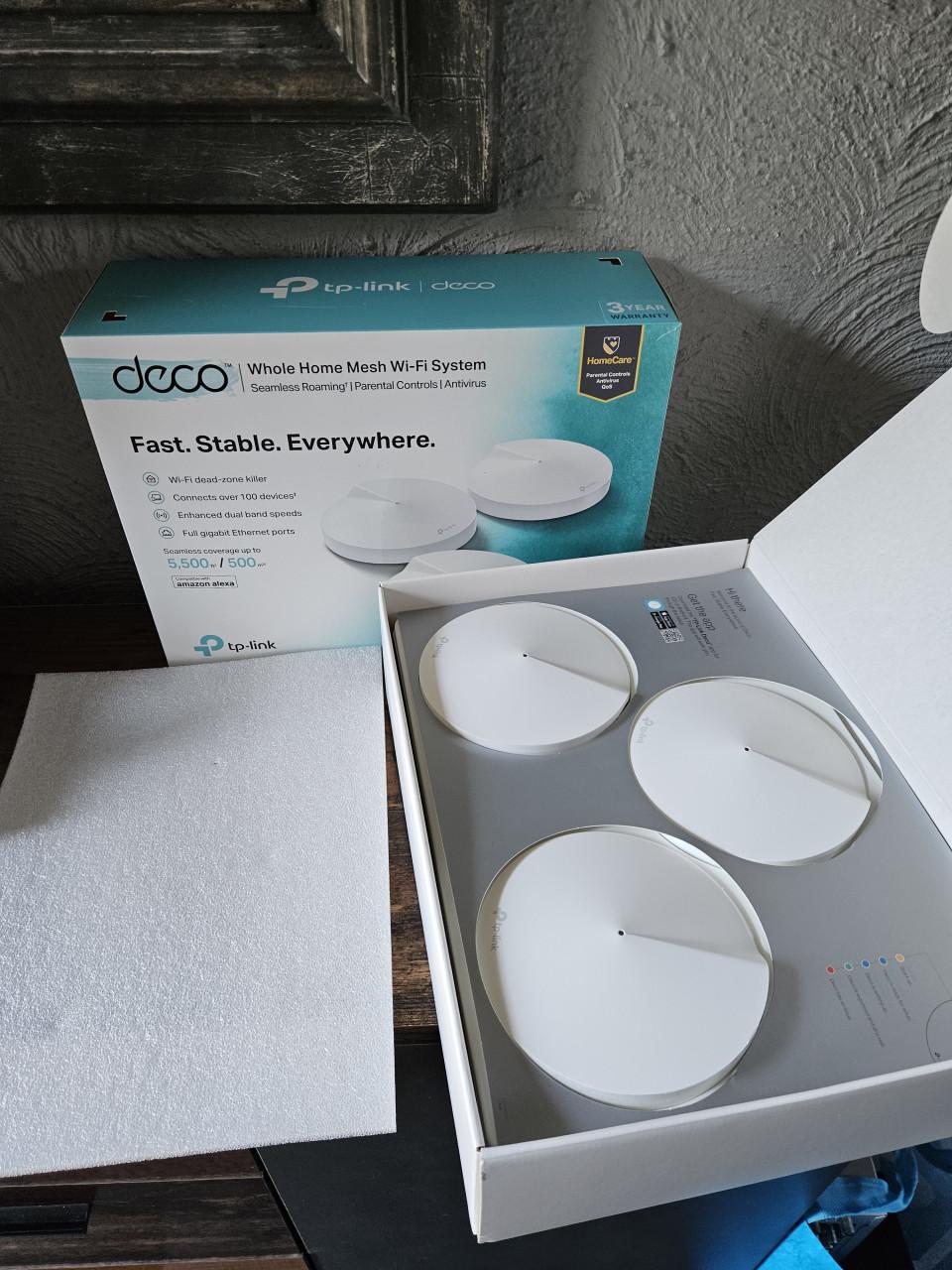 TP-Link Deco M5 AC1300 Whole Home Mesh Wi-Fi Systeem