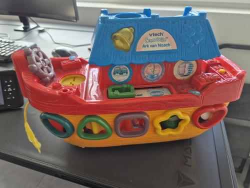 Ark van noach boot incl 5 vormpjes en 3 opzet poppetjes