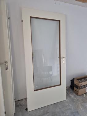 Binnendeur met glas