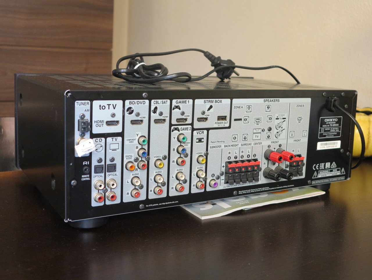 Onkyo TX-SR444 Reciever