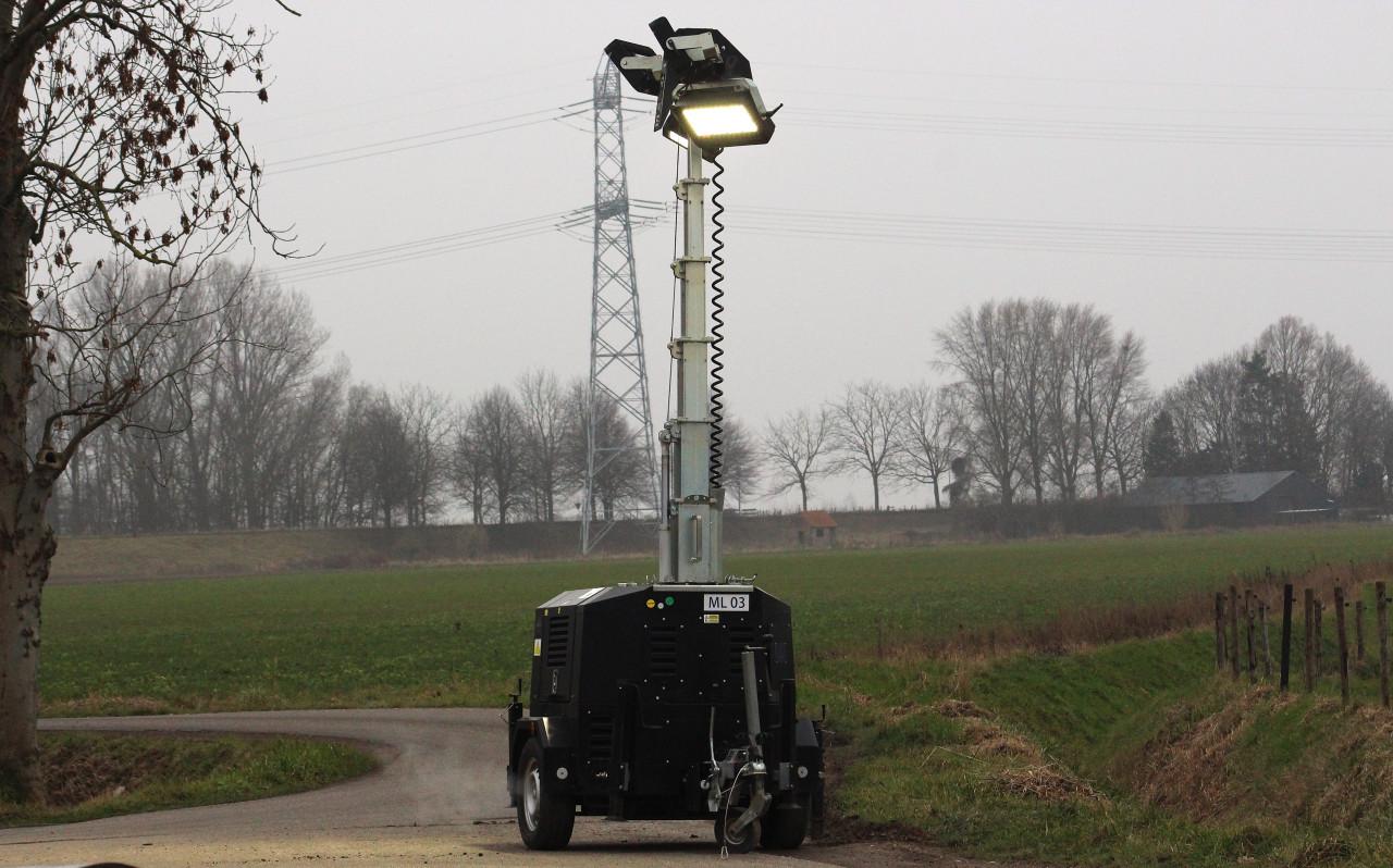 Mobiele lichtmast te huur!