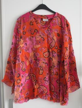 Blouse shirt met printje maat maat xxl