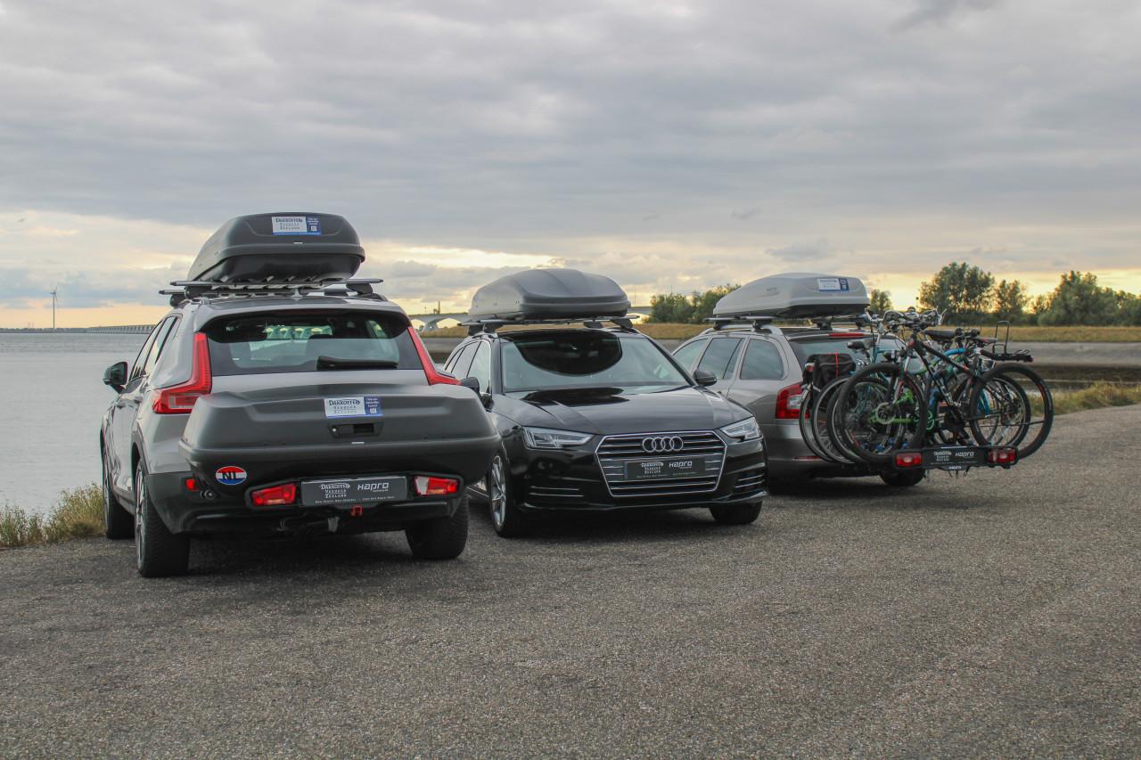 Trekhaakkoffer, trekhaakbox te huur - Topservice + Flexibel + Betaalbaar!