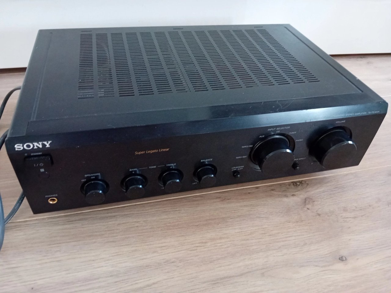 Sony TA-FE320R versterker. TEAC cassettedeck