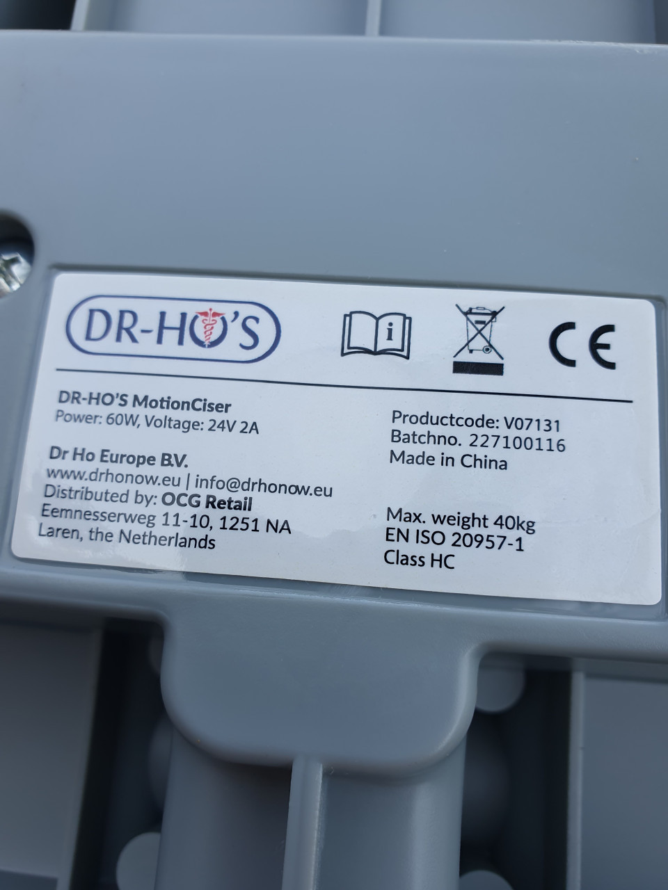 Leuke DR-HO’S MotionCiser - Professionele Massage in nette staat