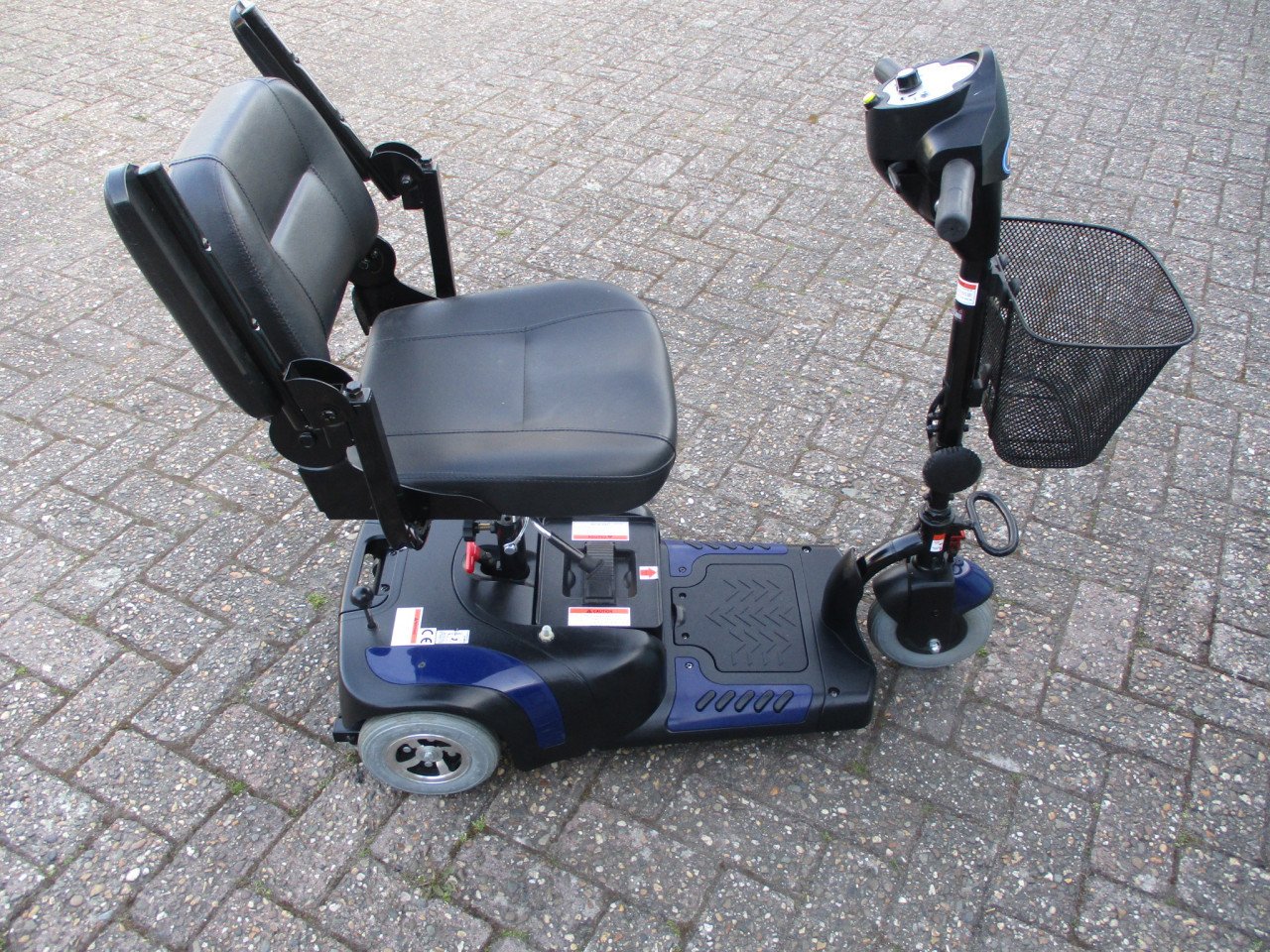 Zgan opvouwbare Venus 3wiel scootmobiel met nieuwe accu,s