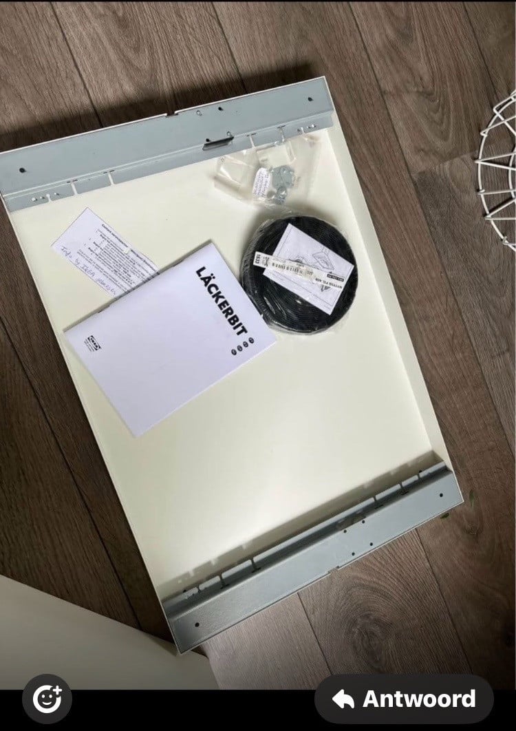 Zgan ikea recirculatie afzuigkap wit