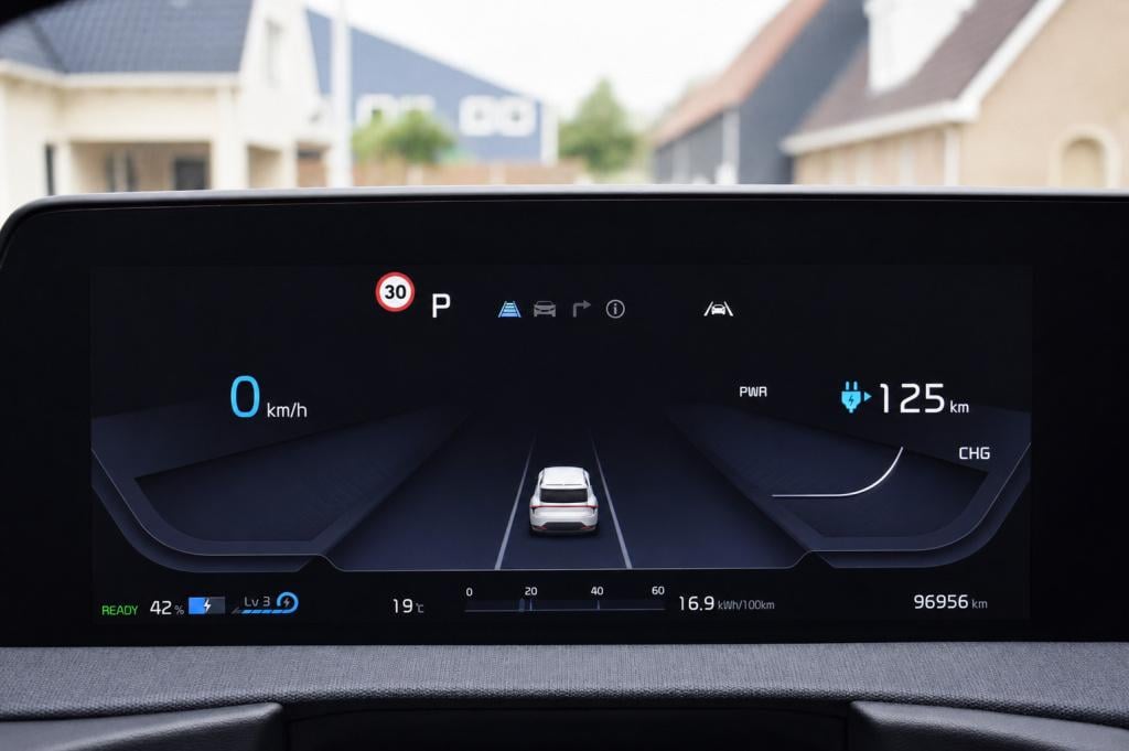 Kia Ev6 air 58 kwh | soh 100% | camera | nap | stoel - stuurverwarming | ap
