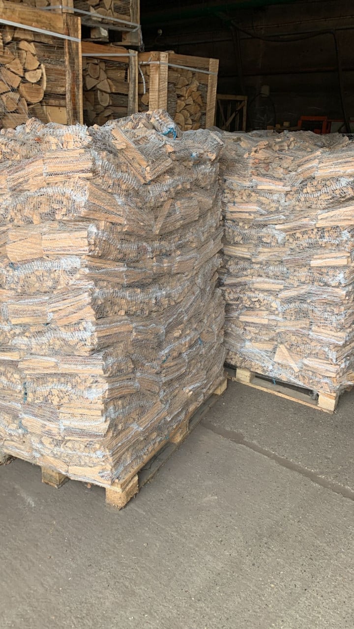 Haardhout eik, haagbeuk, berk ovengedroogd