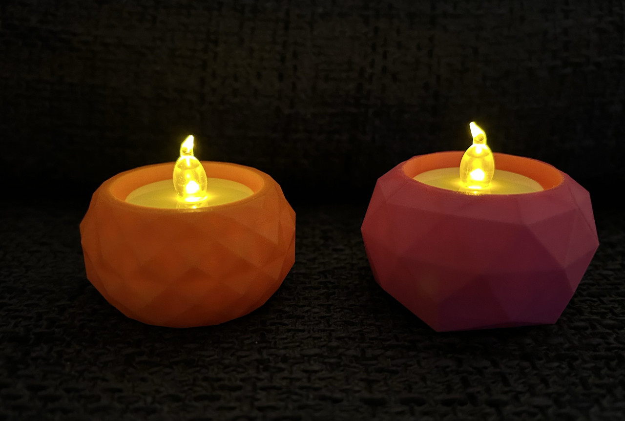 3D Printing Theelicht/Waxinelicht houders