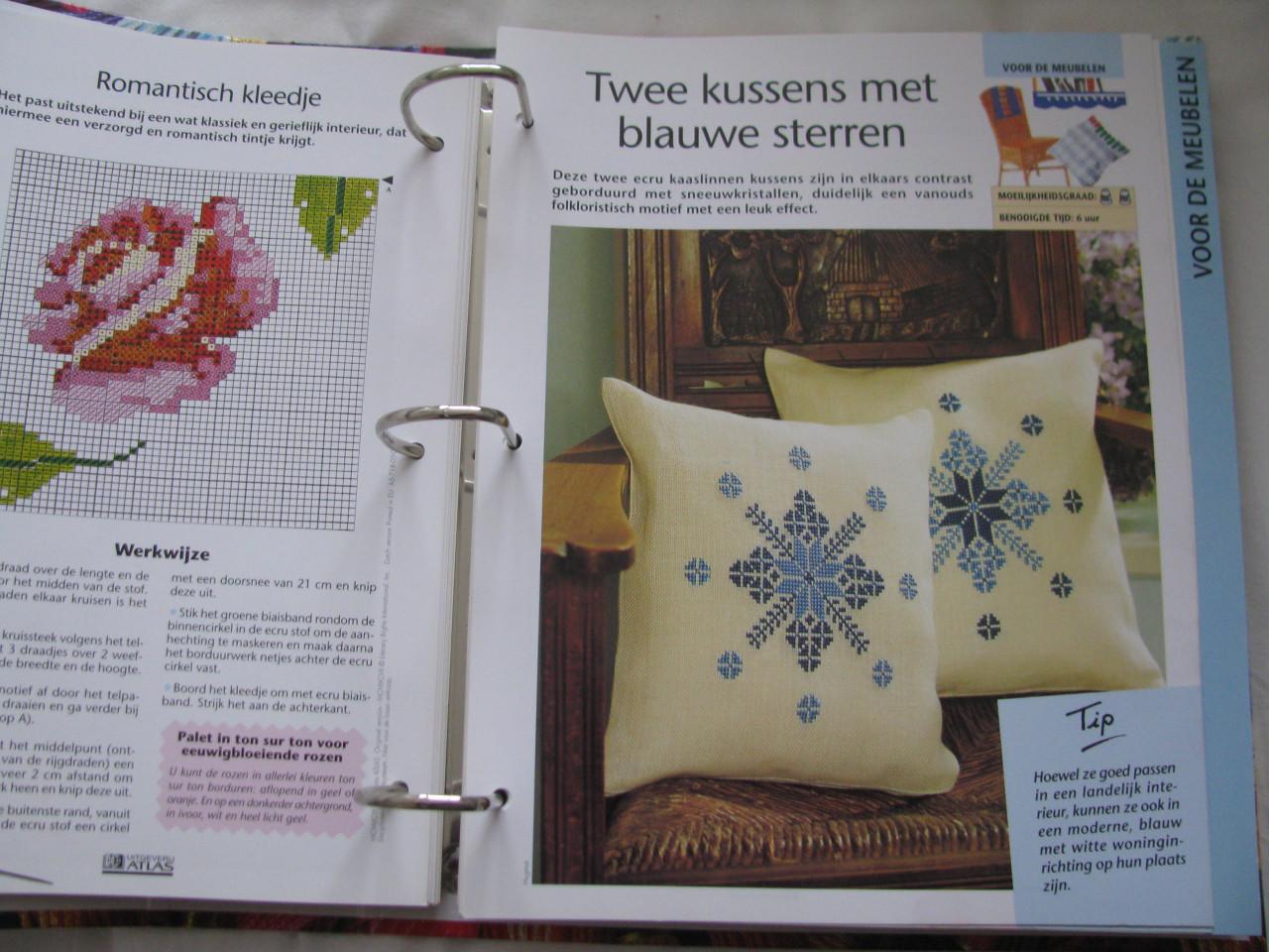 Creatief met kruissteek.