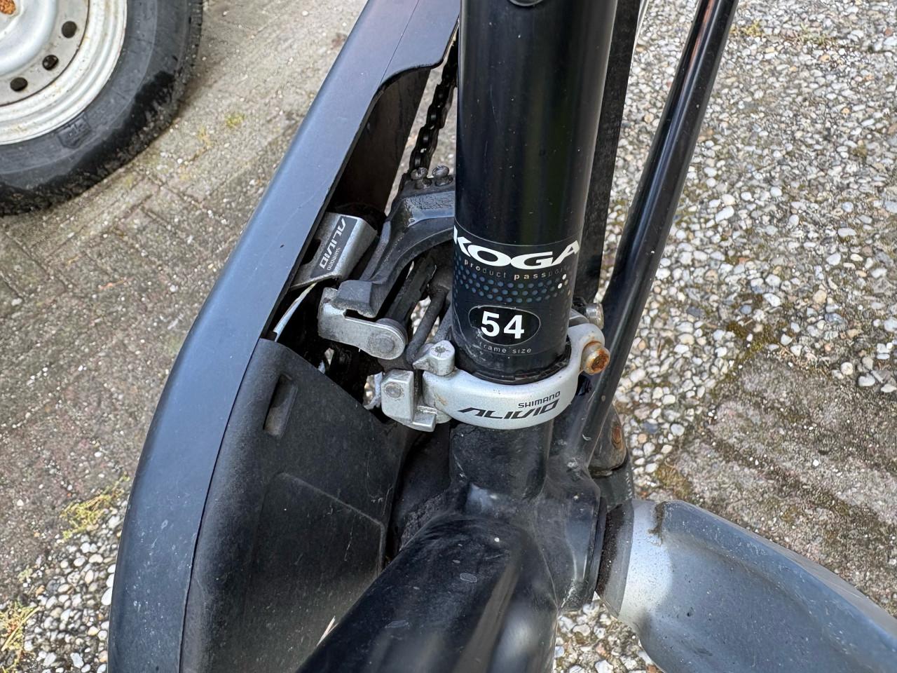 Koga Advance Solid Black 2 stuks, dame en heren fiets