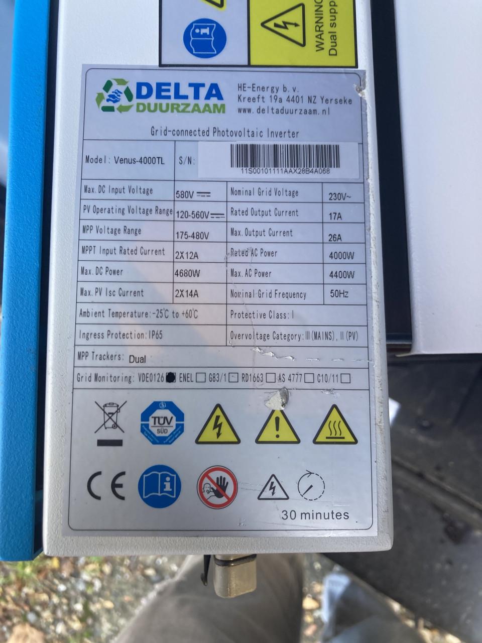 Hybride Omvormer zonnepanelen