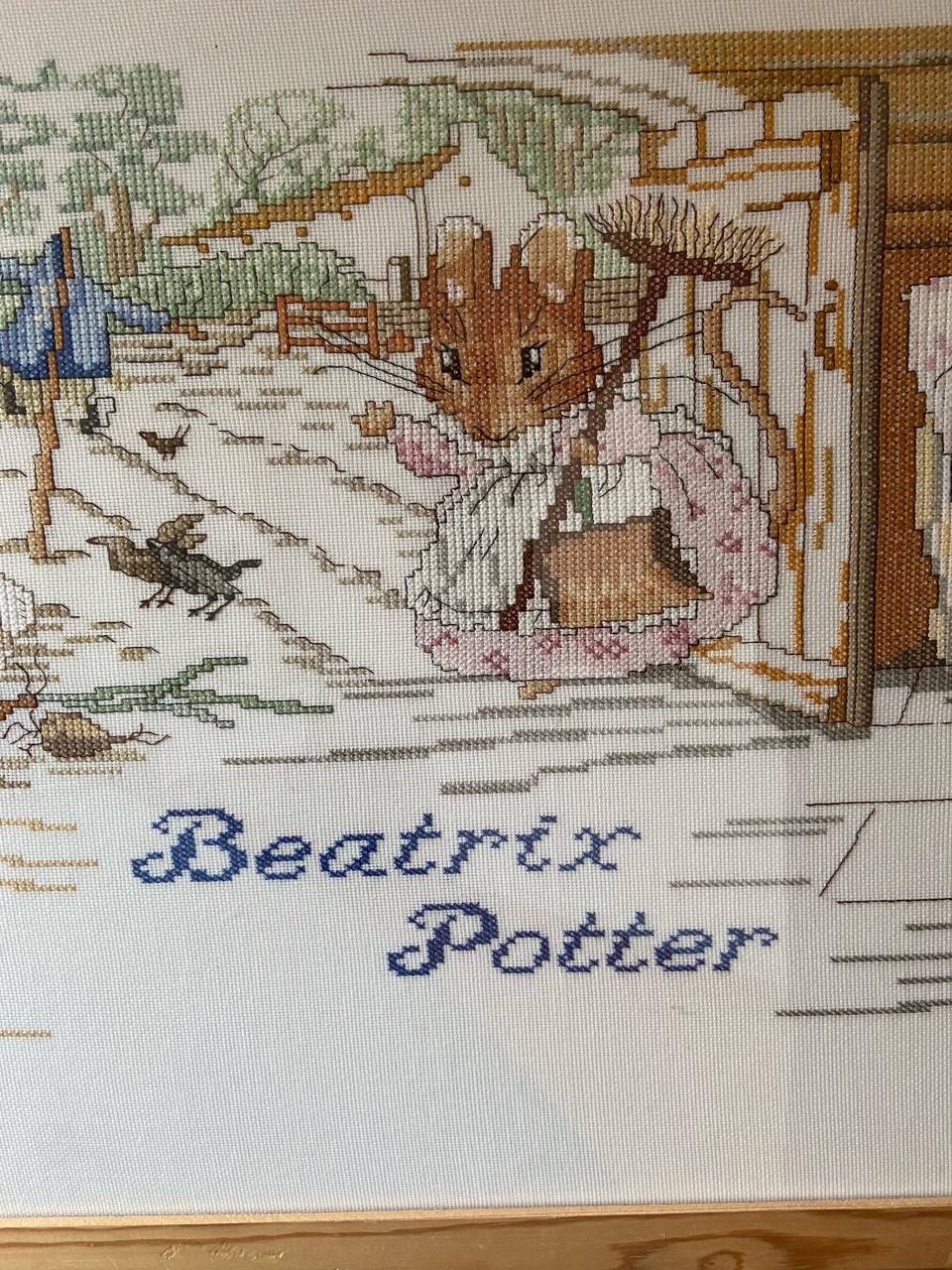 Peter Rabbit wandkleed