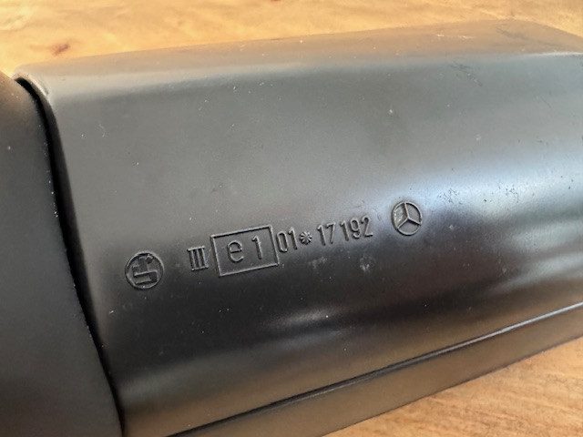 Buitenspiegel links Mercedes Benz W124 sedan, defect
