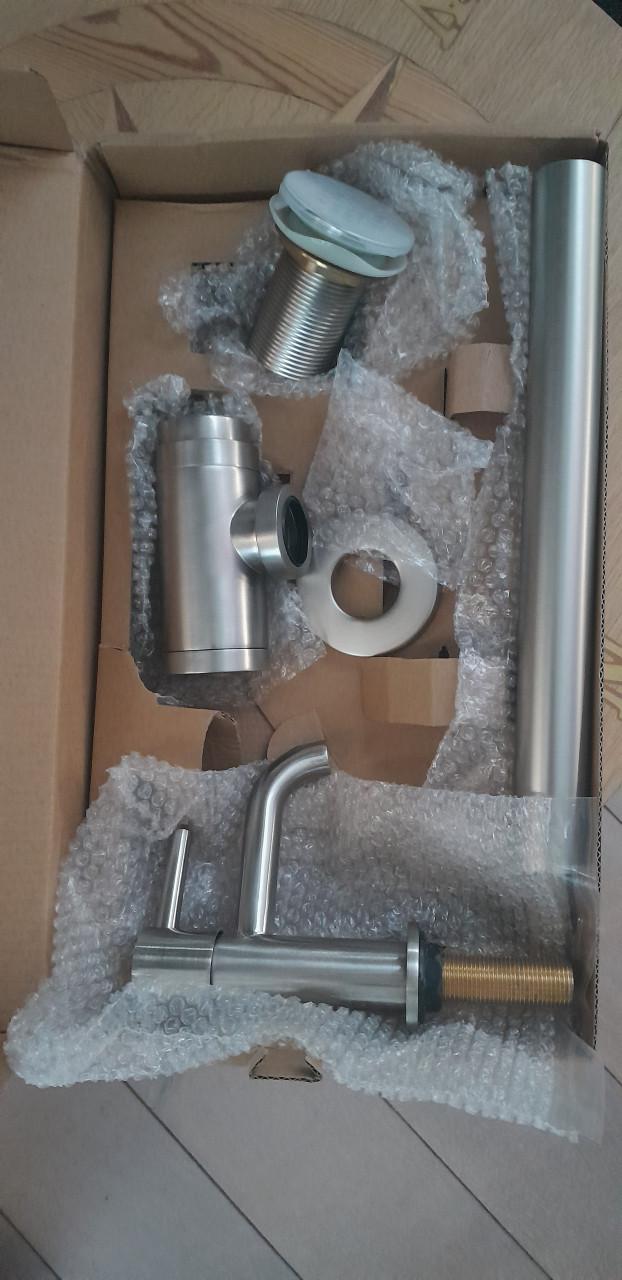 Te koop in Vlissingen afvoerset met fontein kraan