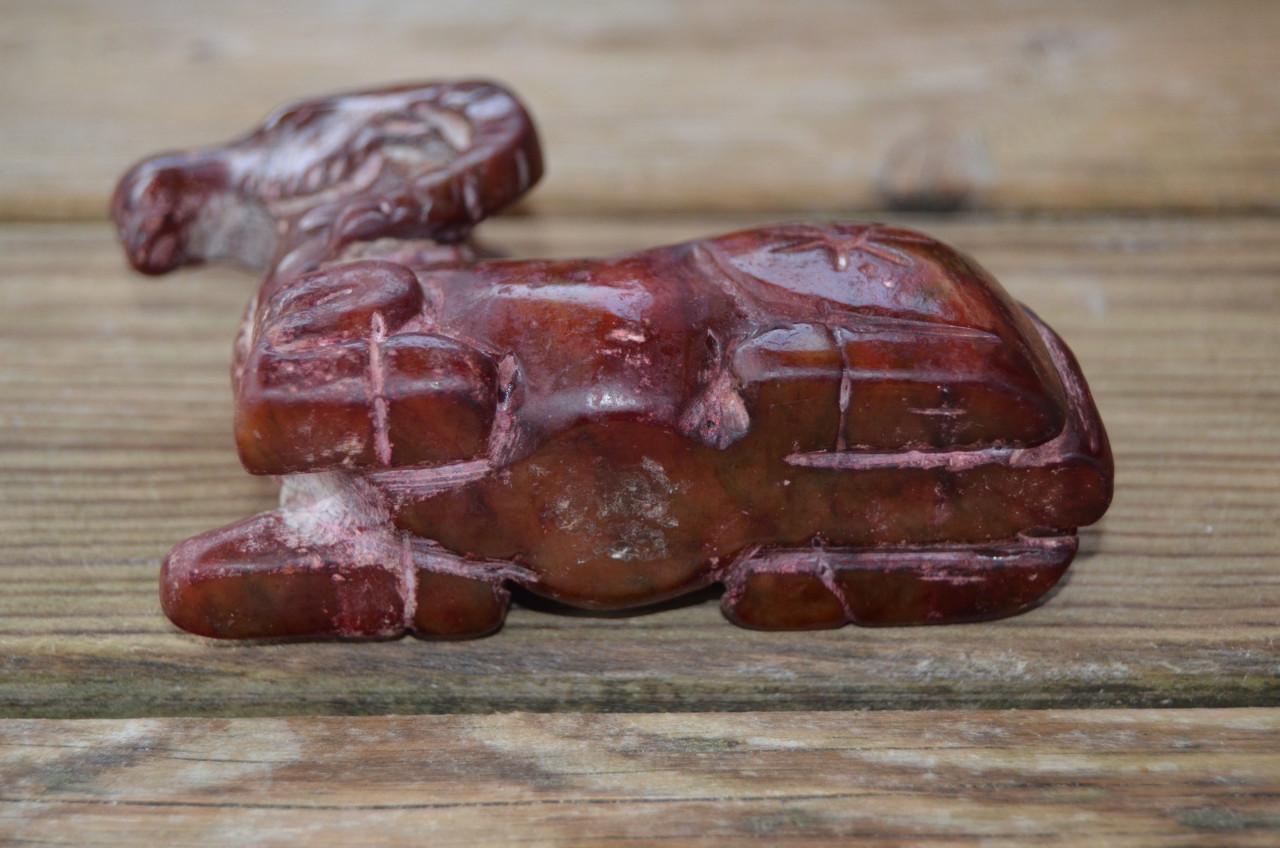 Chinees beeldje mythologisch dier 19e/20e eeuw