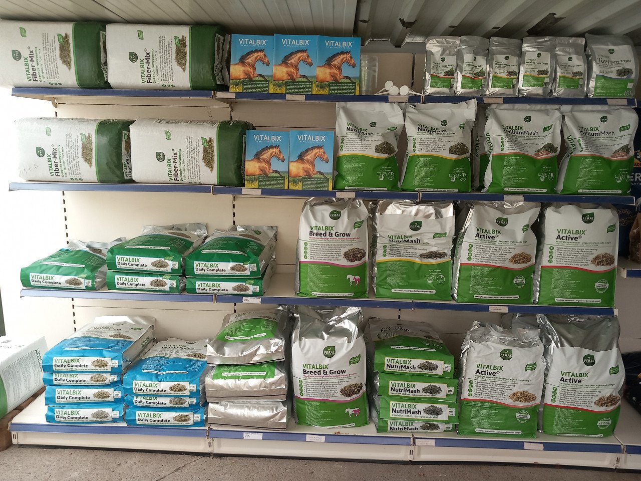 Paardenvoeders Cavalor, vitalbix, subli en horse food