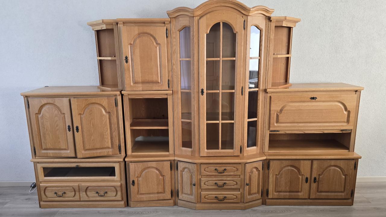 Blank eiken kast
