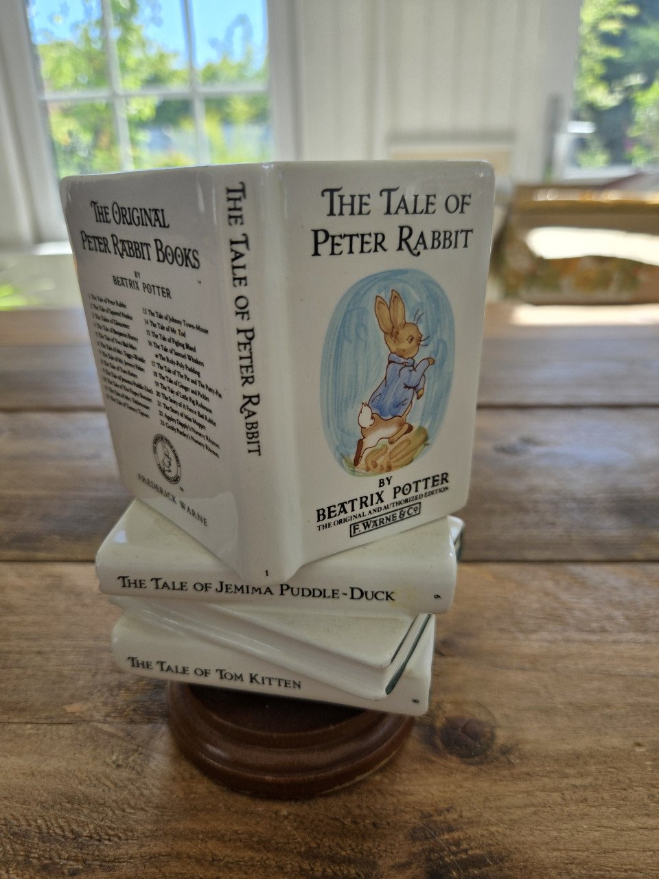 Schattig muziekdoosje Peter Rabbit van Beatrix Potter