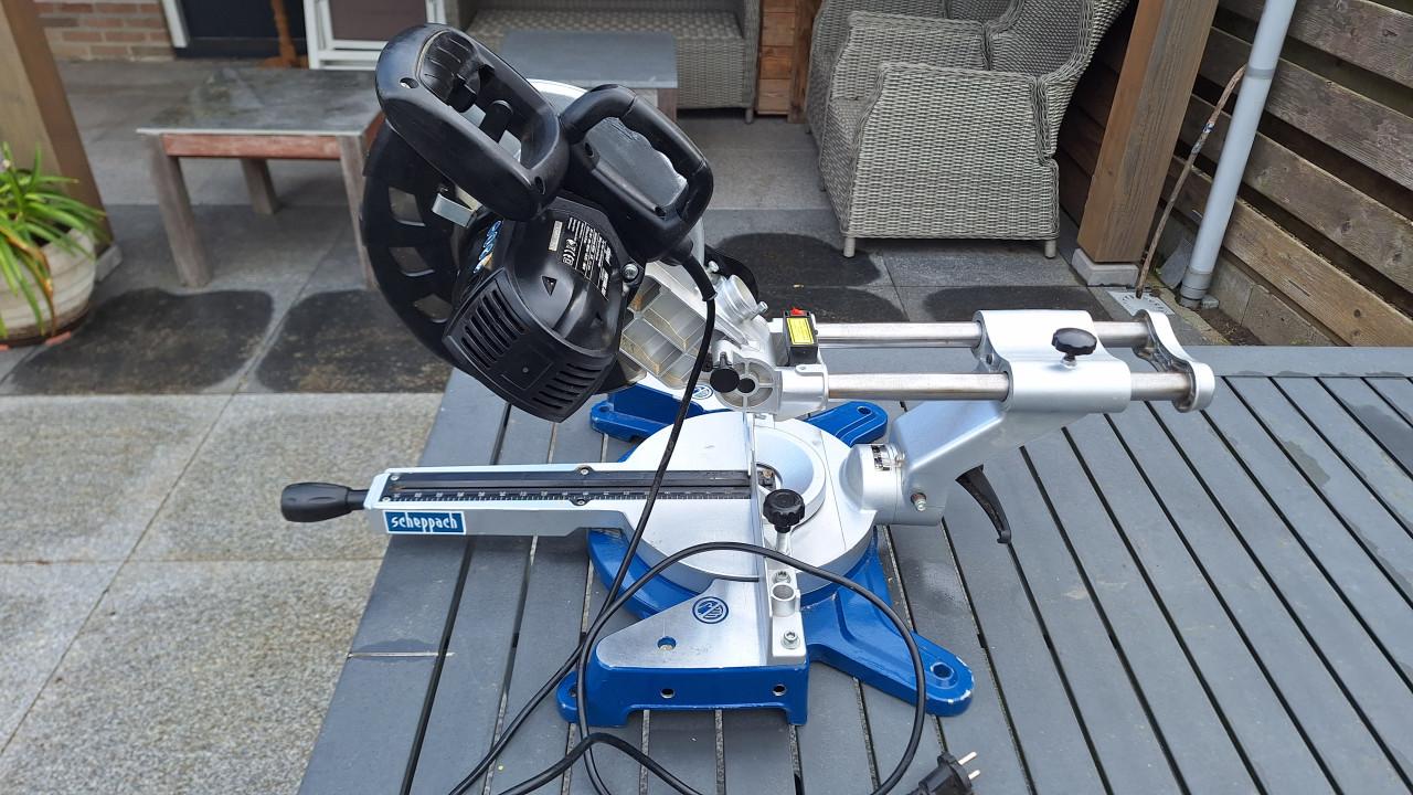 Afkort/verstek zaag scheppach