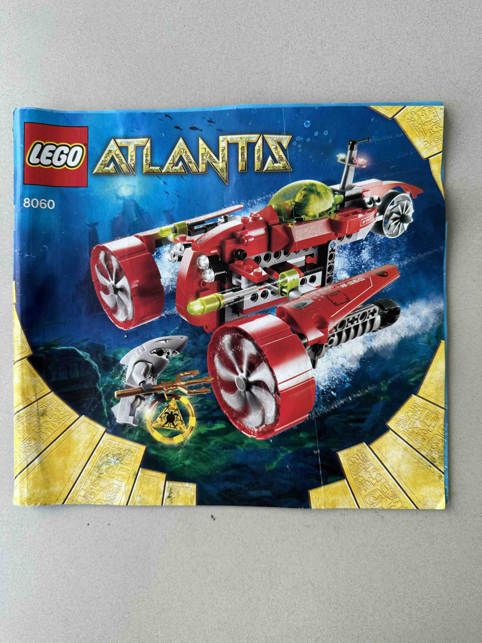Lego Atlantis Typhoon Turbo Onderzeeër 8060