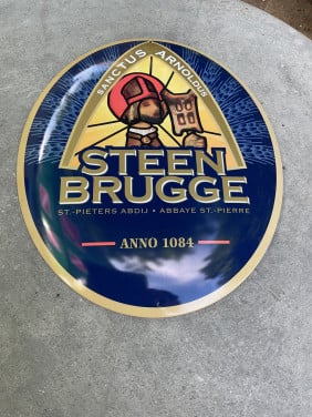 Steenbrugge bier reclamebord