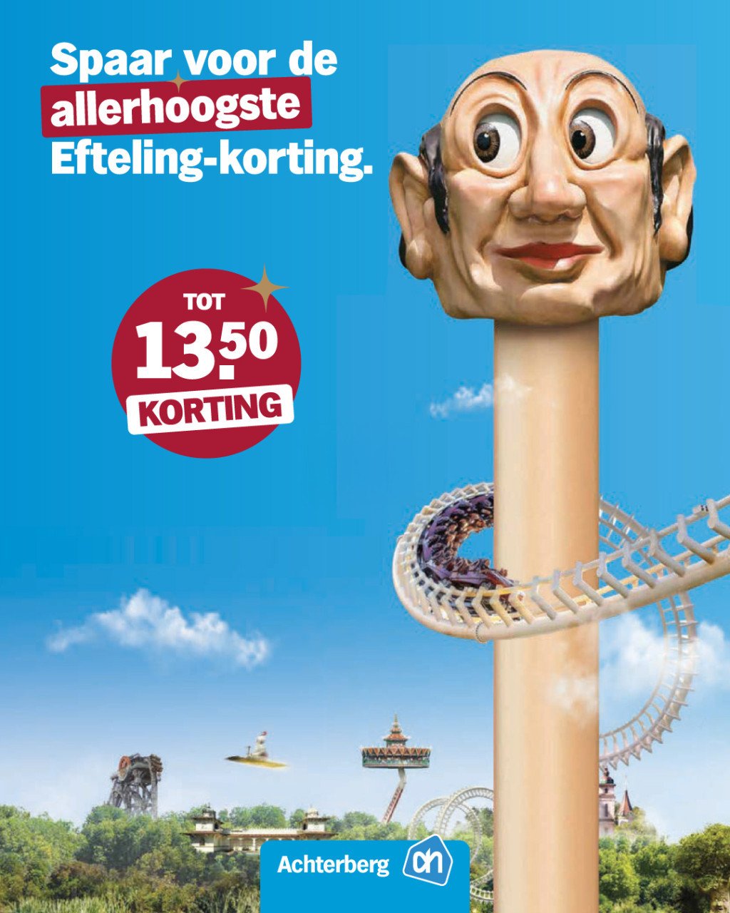 AH Efteling kaarten flexibel