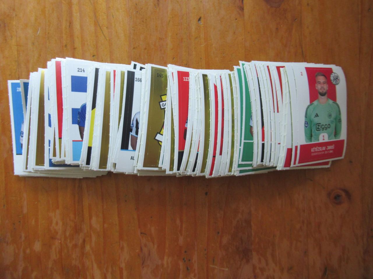 Voetbalstickers van Plus
