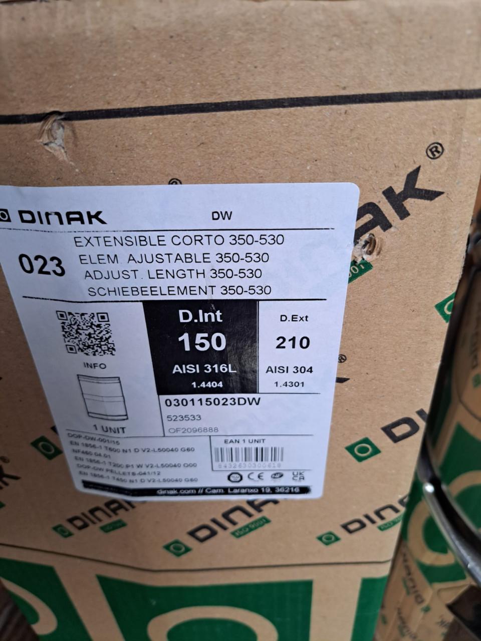 Rookkanaal pijpen DINAC