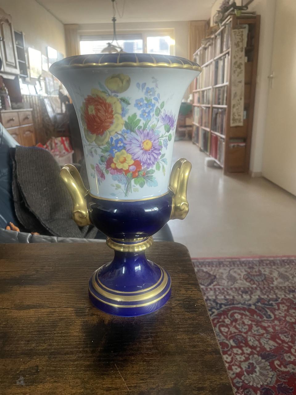Vaas en schaal van GEROLD PORZELLAN