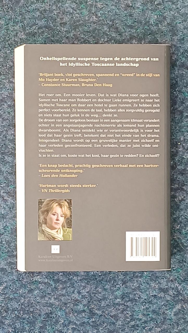 Boek: lichte thriller. In vreemde handen van Corine Hartman.