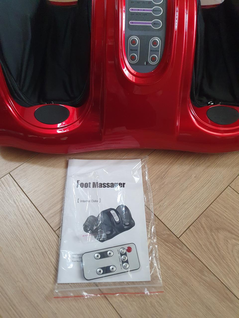 Voetmassage apparaat bloedsomloop • EMS massage • rood • nieuw