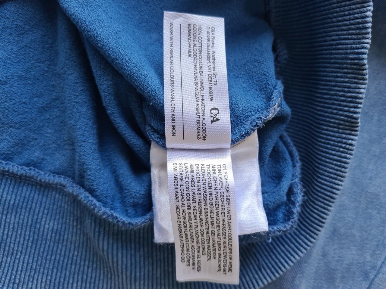 C&A sweater maat 152 blauw