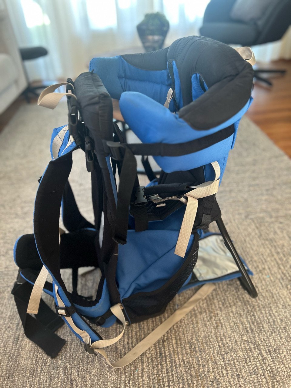 Nomad kinderdrager rugdrager met frame – blauw