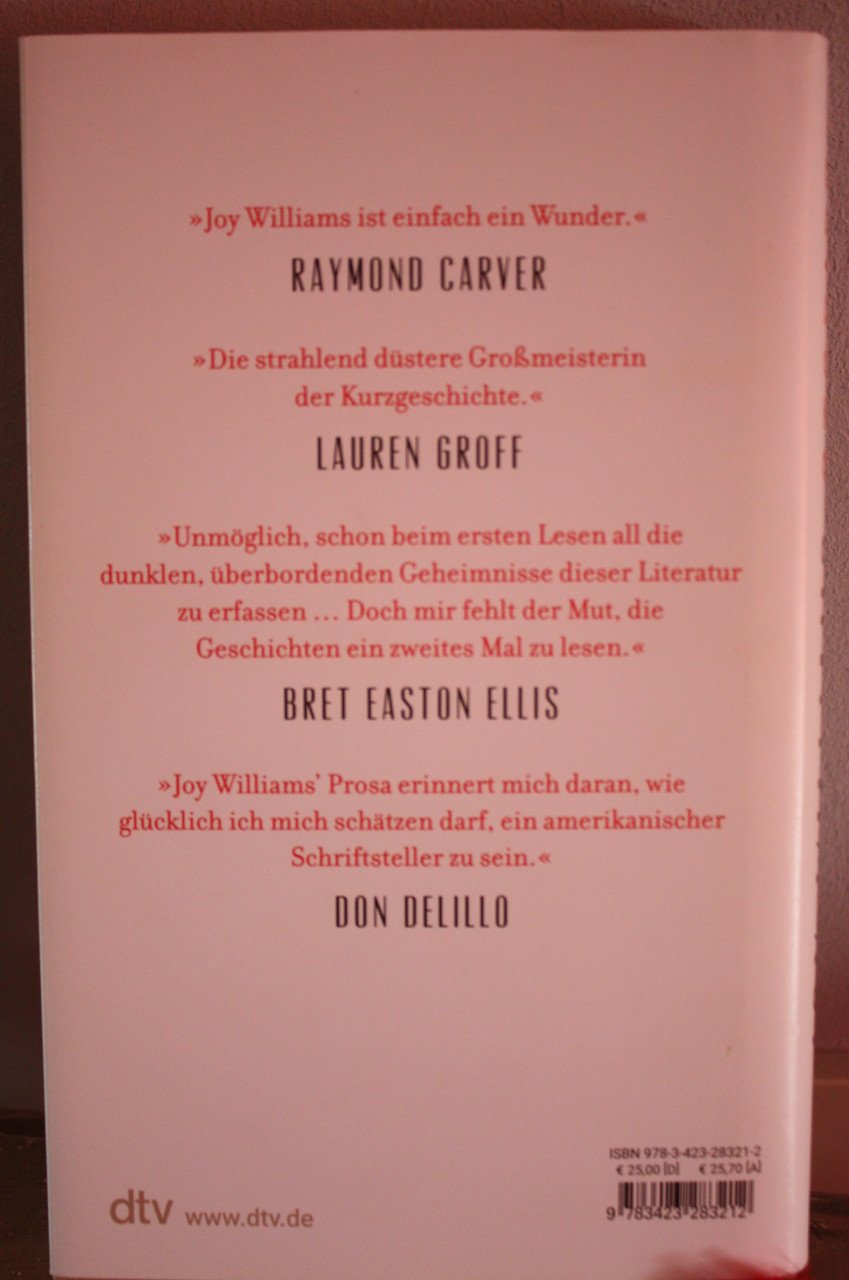 Joy williams -storries duits boek
