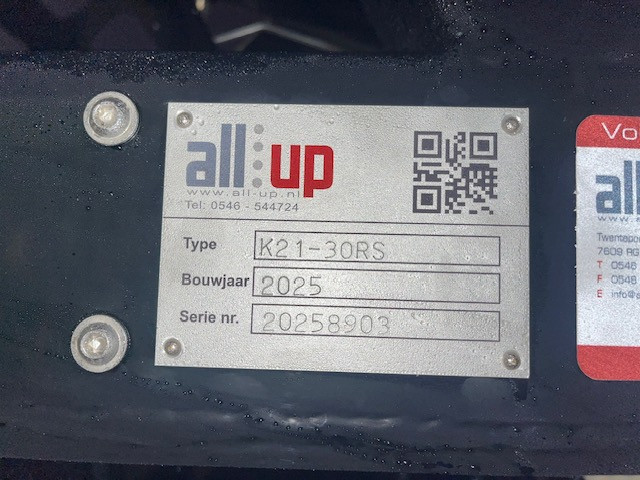 Te huur: Telescoop hoogwerker Klaas K21-30RS, hoogte 30m, reikweidte 17.5m