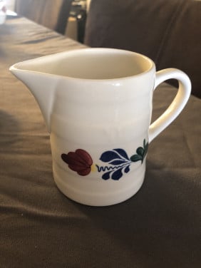 Boerenbont melkkannetje 1/4 L
