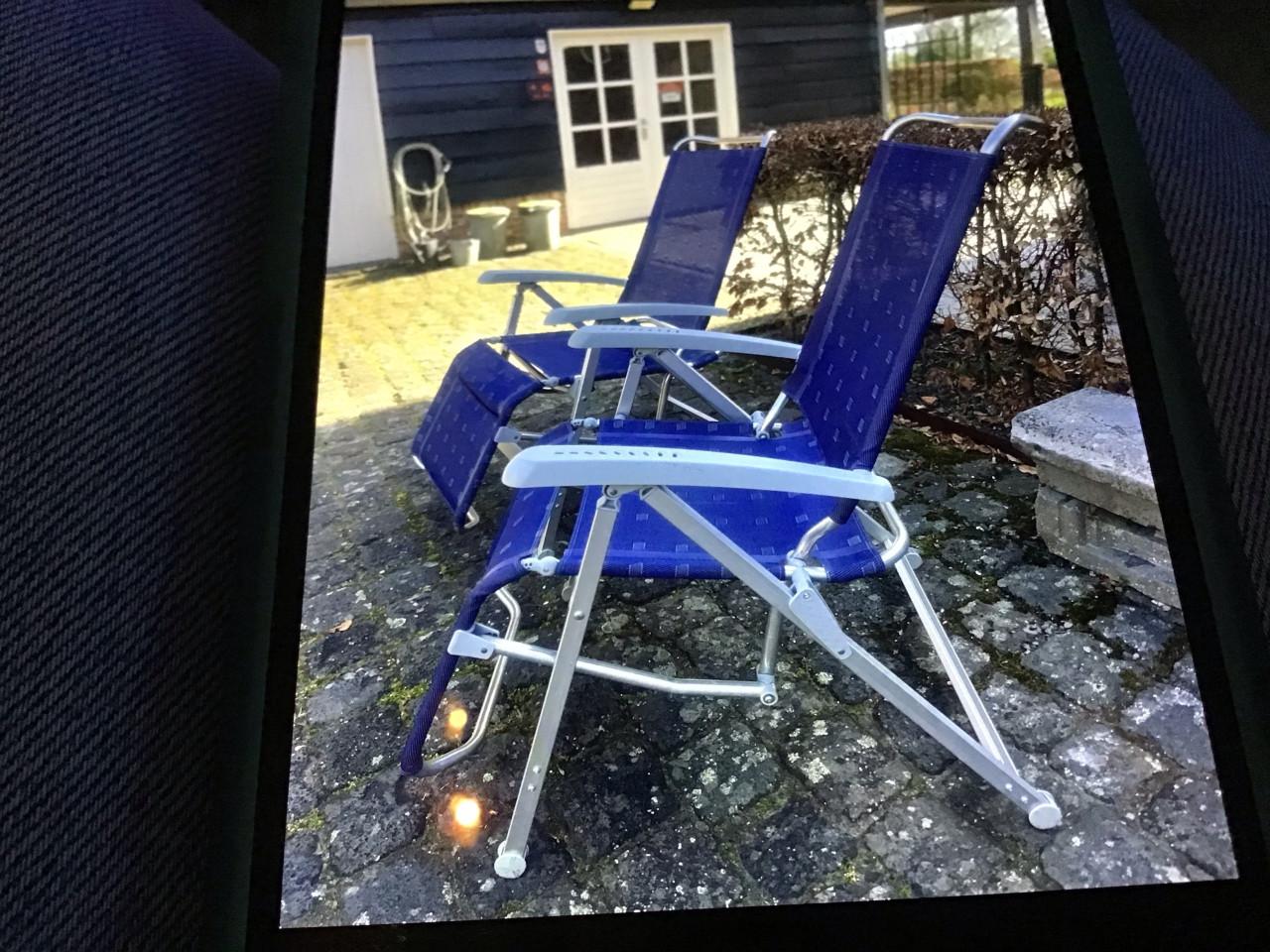 Twee tuinstoelen merk Dukdalf