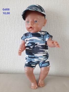 Baby born / babyborn set. Opbrengst KiKa. Poppenkleertjes.