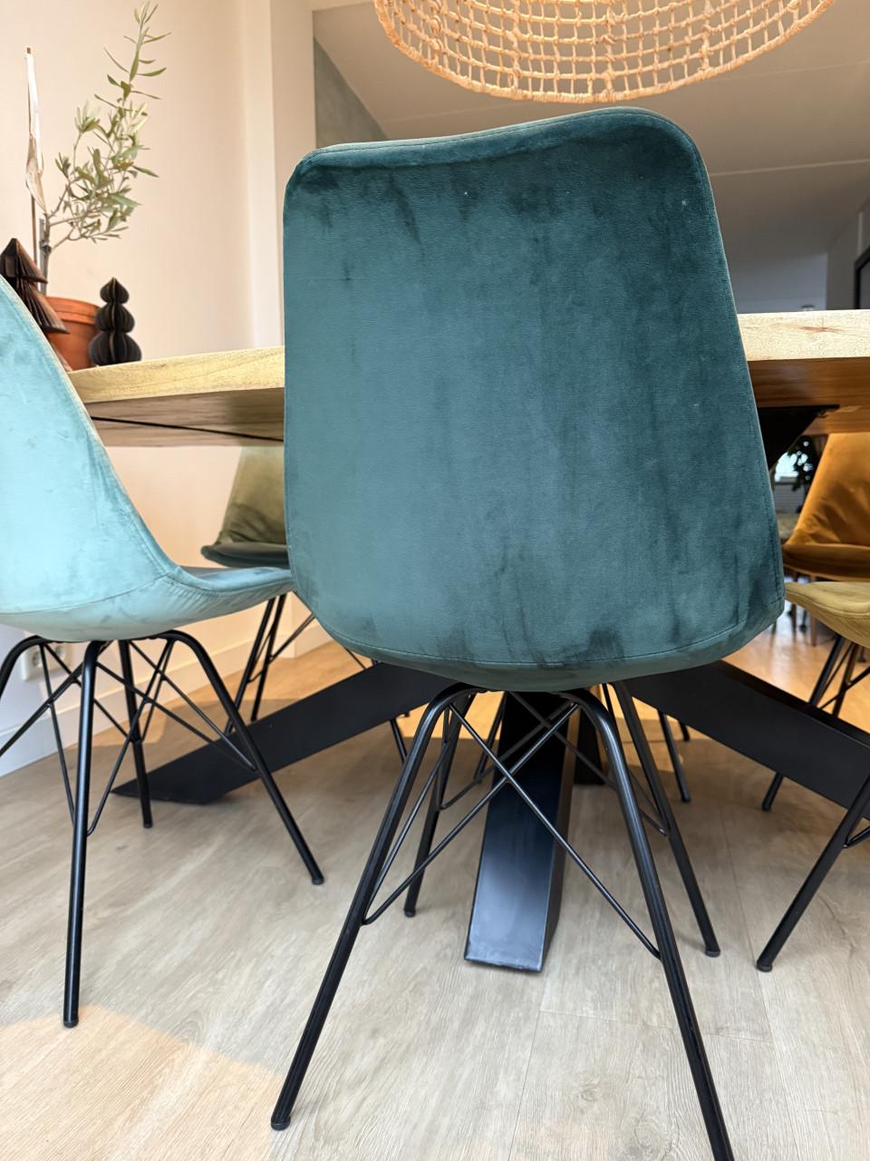 Eetkamerstoelen 6 stuks (Kick collection)