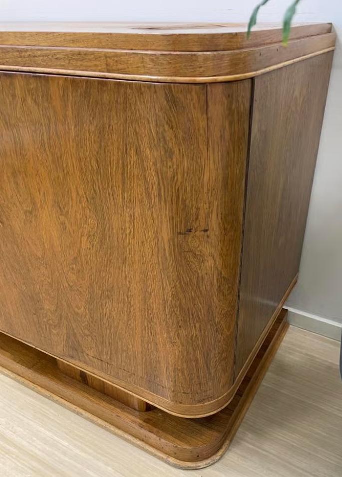 -gereserveerd- Vintage art-deco dressoir 2.5m gratis Heinkenszand