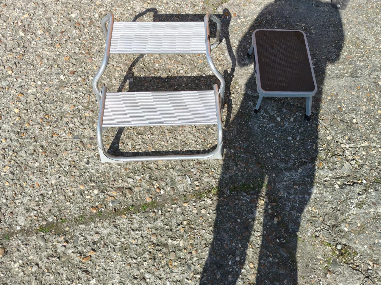 Opstapjes voor camper of caravan