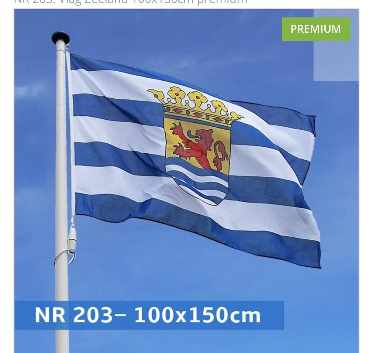 Zeeuwse vlag 100x 150