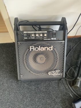 Electronisch drumstel + monitor