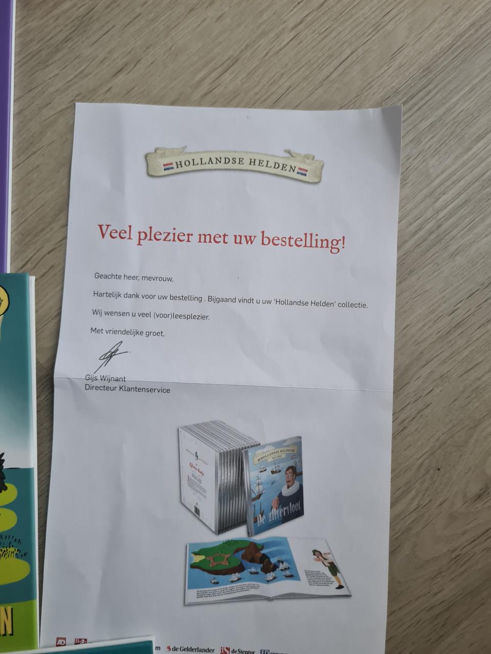 Complete serie Hollandse helden NIEUW!