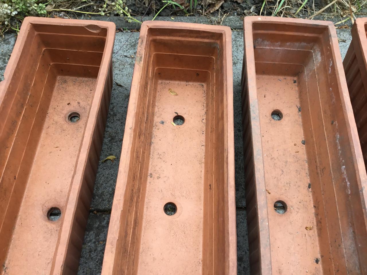 Bloembakken Terra Cotta