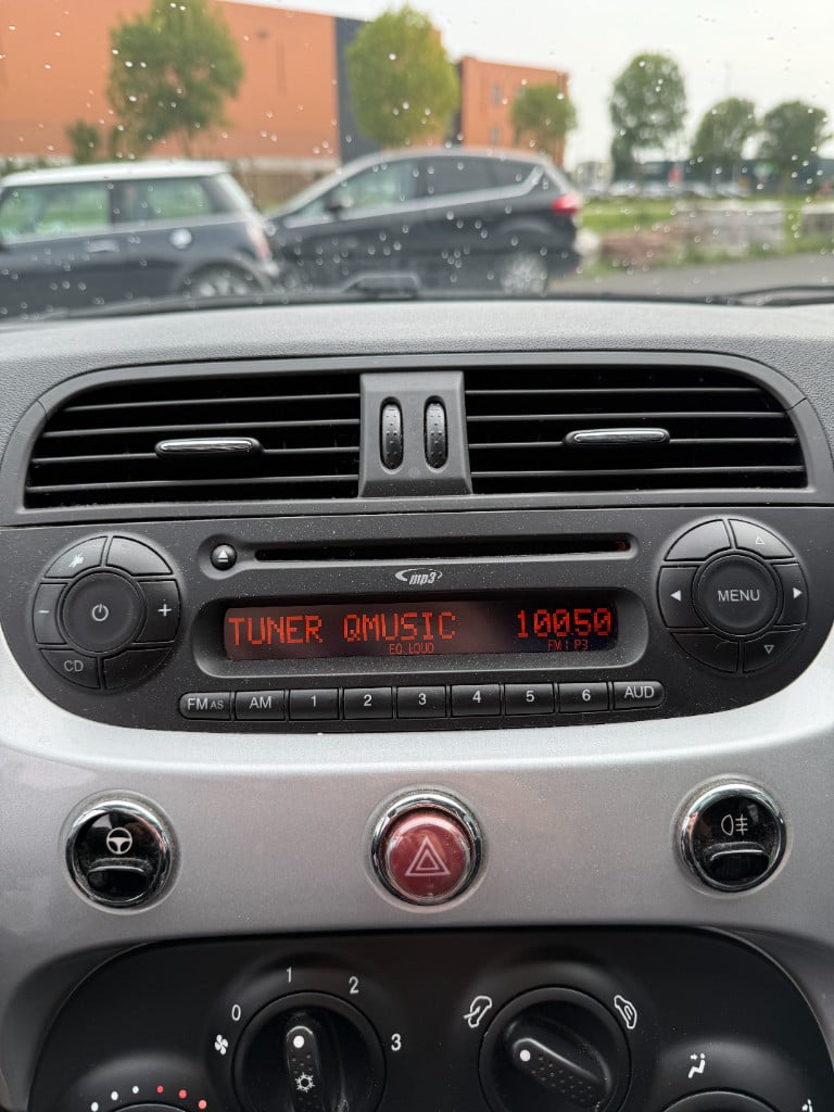 Fiat 500 1.2 - rosa - glazen dak