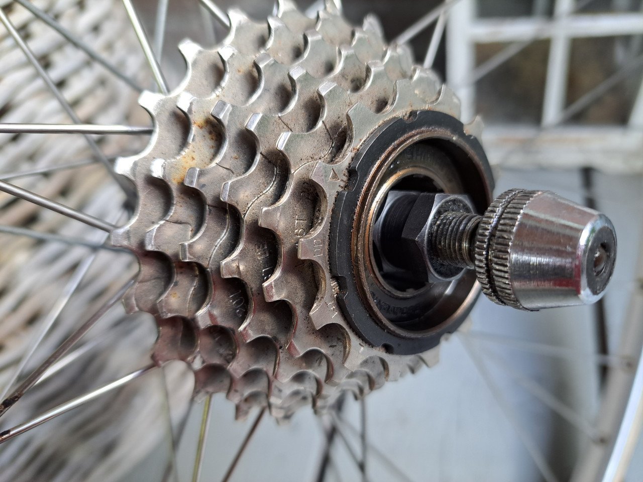 Racefiets wielen Shimano/ Mavic