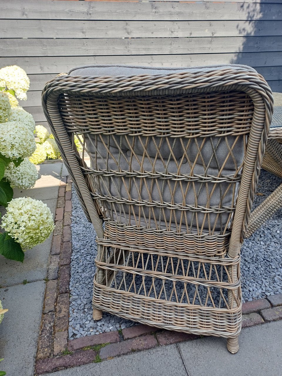 Tuinmeubel settafel+ 4 stoelen